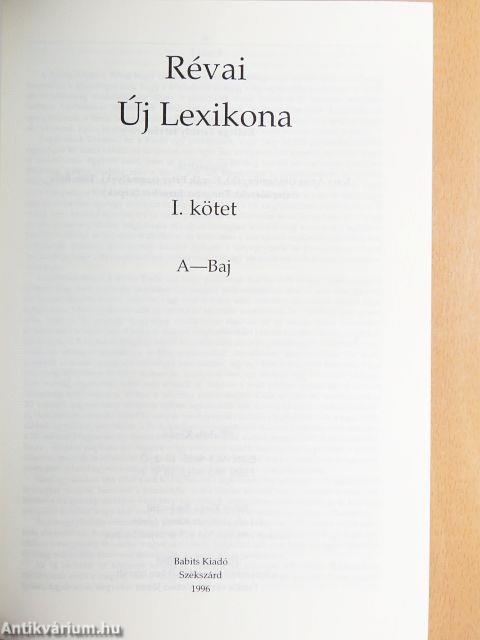 Révai új lexikona 1-19.