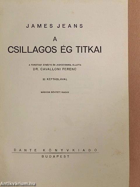 A csillagos ég titkai
