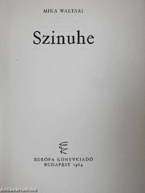Szinuhe
