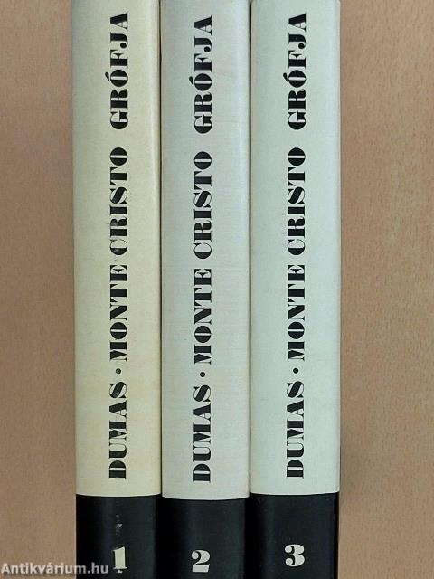 Monte Cristo grófja 1-3.