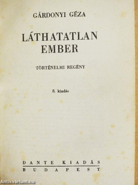 Láthatatlan ember