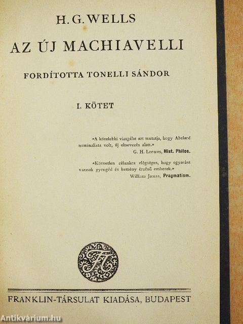 Az új Machiavelli I-III.
