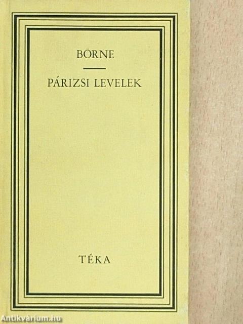 Párizsi levelek