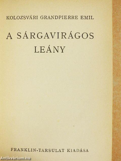 A sárgavirágos leány