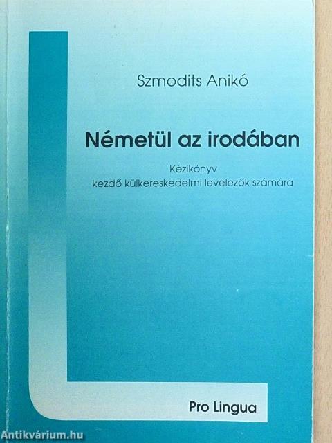 Németül az irodában