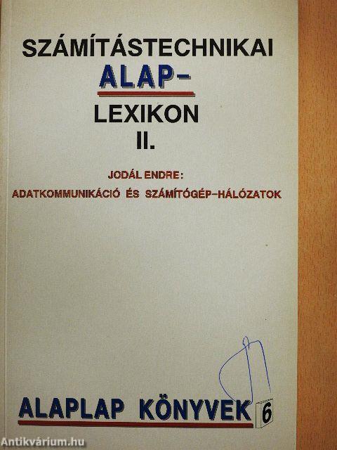 Számítástechnikai alaplexikon II.