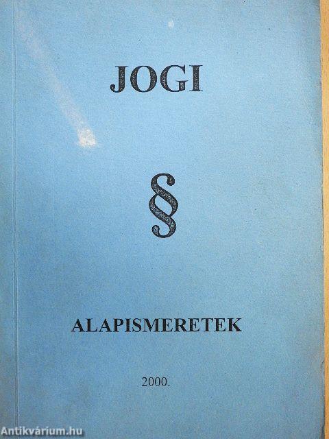 Jogi alapismeretek