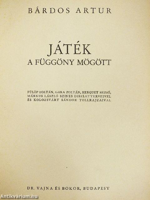 Játék a függöny mögött