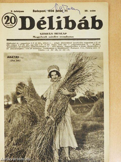 Délibáb 1936. július 11.