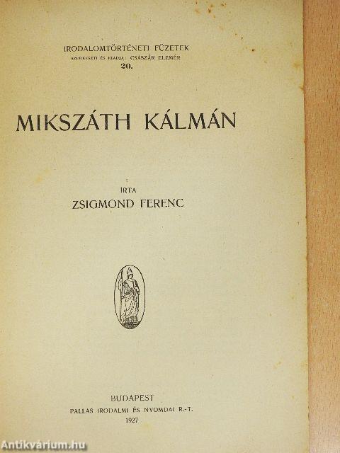 Mikszáth Kálmán