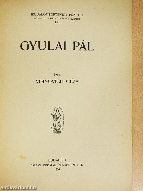 Gyulai Pál