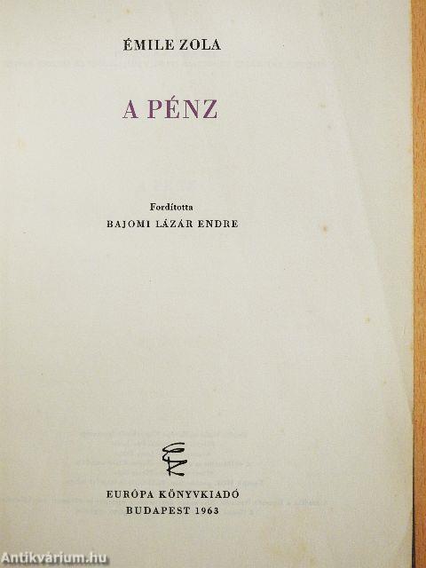 A pénz