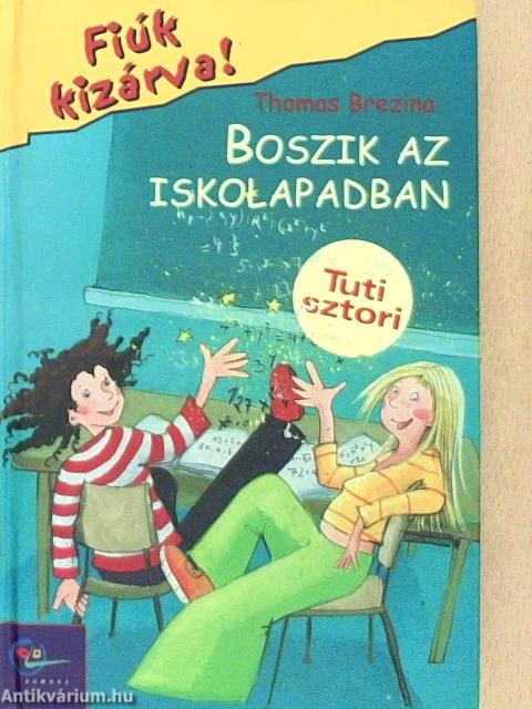 Boszik az iskolapadban