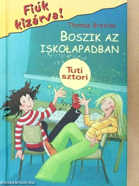 Boszik az iskolapadban