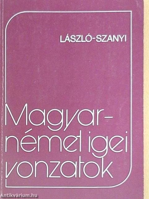 Magyar-német igei vonzatok