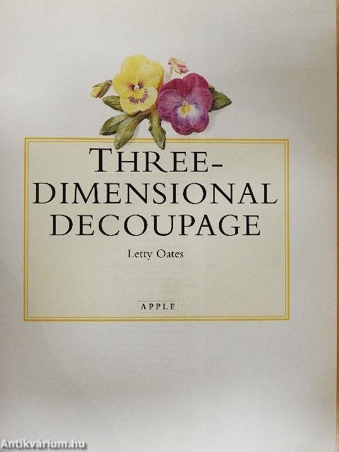 Three-Dimensional Decoupage