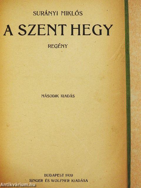 A szent hegy
