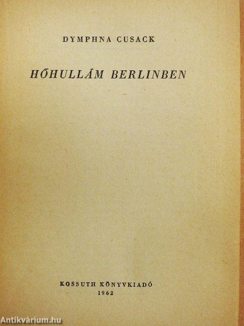 Hőhullám Berlinben