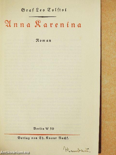 Anna Karenina (gótbetűs)