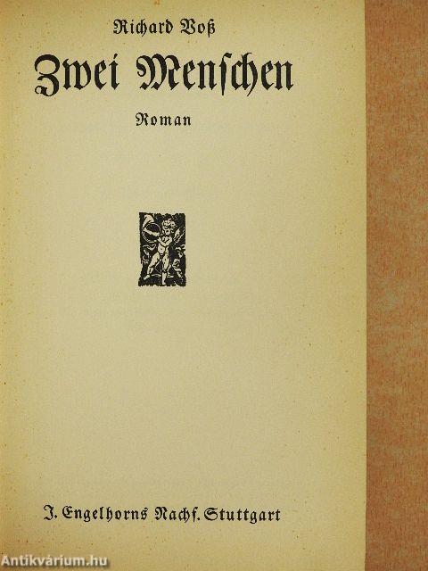 Zwei Menschen (gótbetűs)