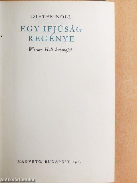 Egy ifjúság regénye