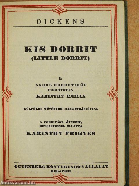 Kis Dorrit I-IV.