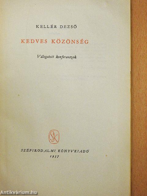 Kedves Közönség