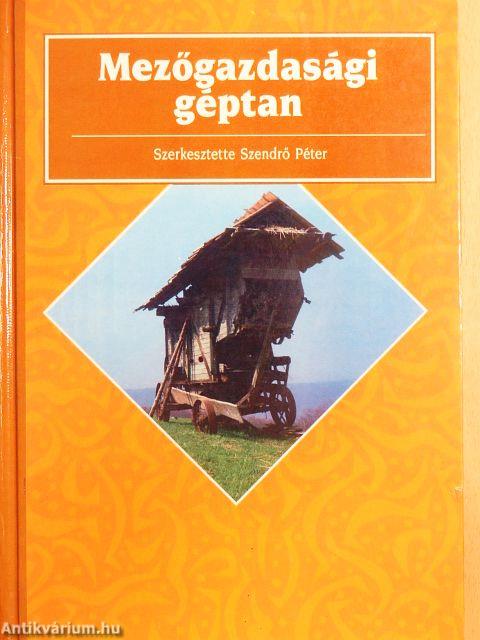 Mezőgazdasági géptan