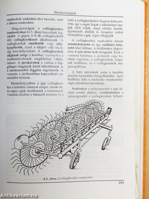 Mezőgazdasági géptan