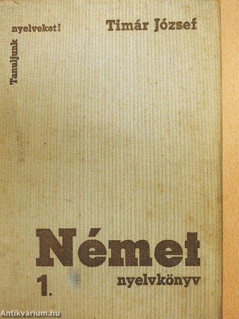 Német nyelvkönyv 1.