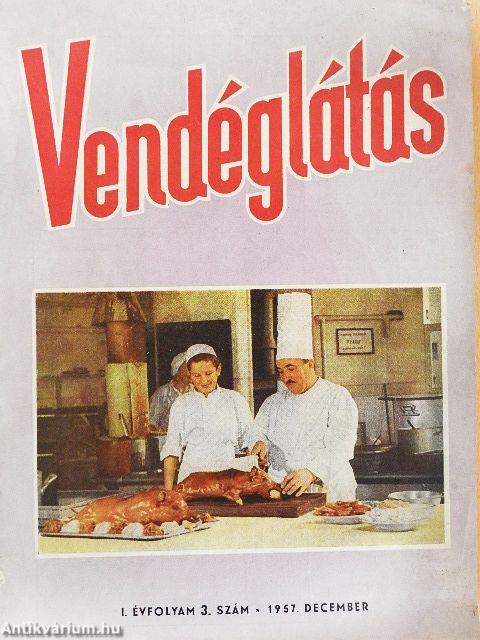 Vendéglátás 1957. december