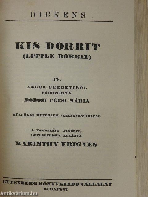 Kis Dorrit I-IV.