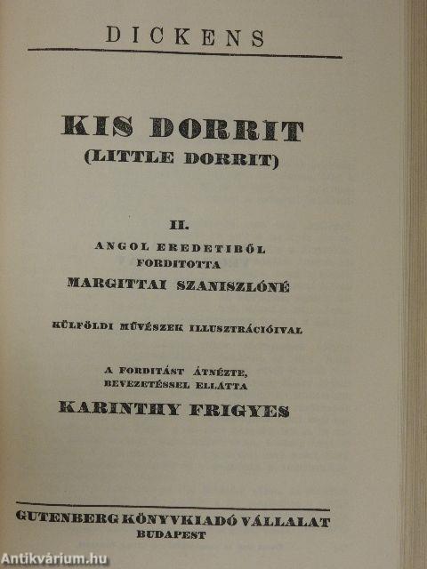 Kis Dorrit I-IV.
