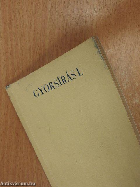 Gyorsírás I-II.