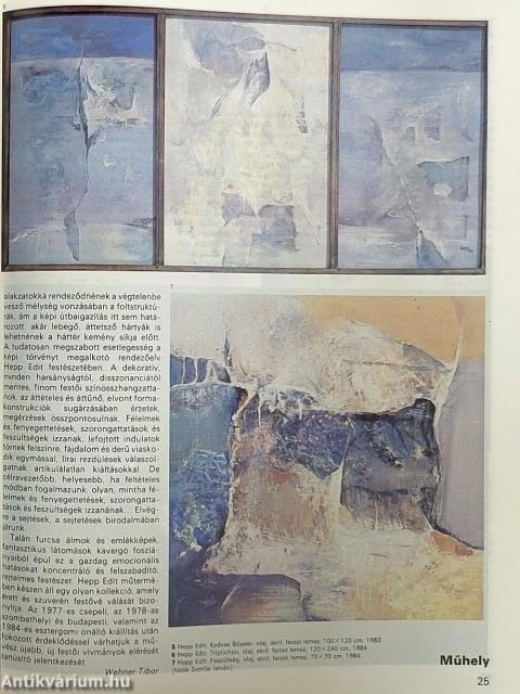 Művészet 1986. március