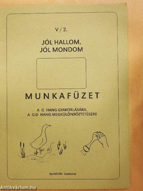 Jól hallom, jól mondom V/2.