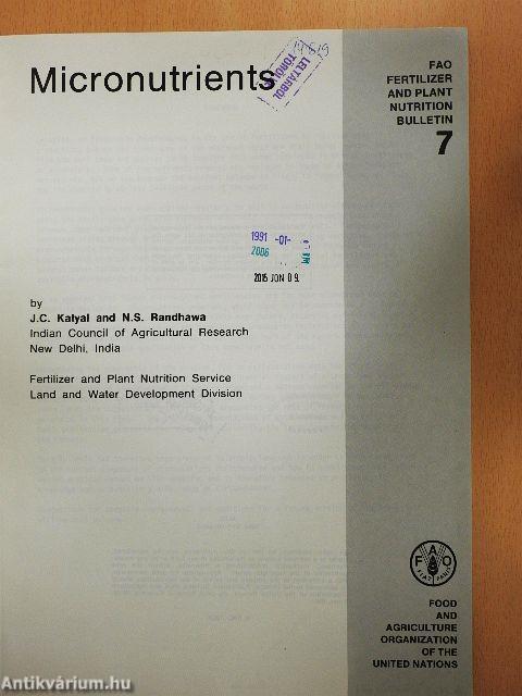 Micronutrients