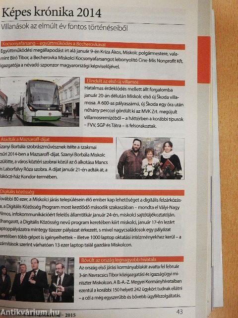 Miskolci kalendárium 2015