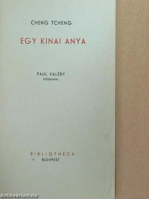 Egy kinai anya