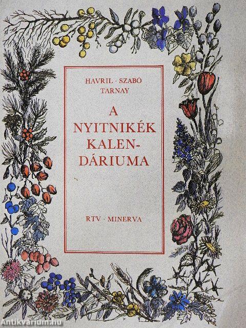 A Nyitnikék kalendáriuma
