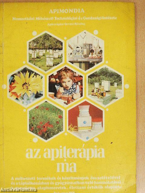 Az apiterápia ma