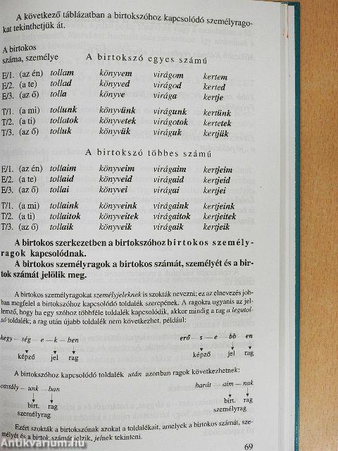 A magyar nyelv könyve 7-8.