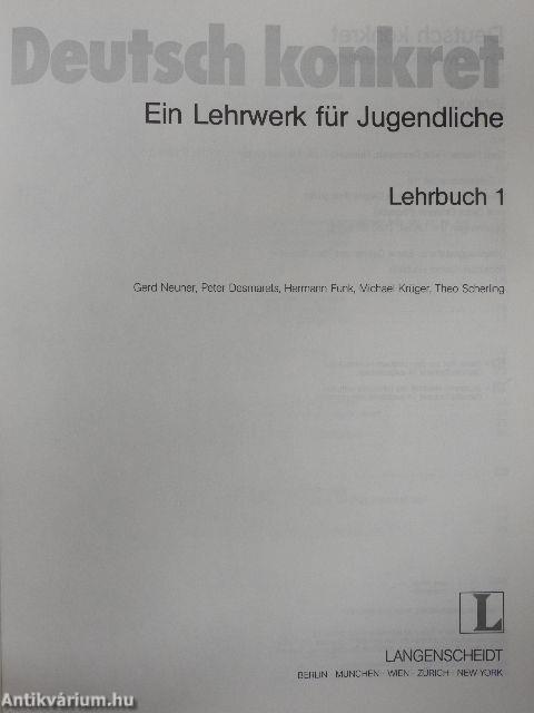 Deutsch konkret - Lehrbuch 1.