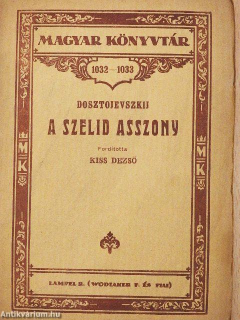 A szelid asszony