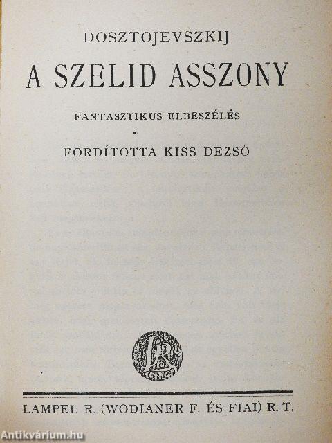A szelid asszony