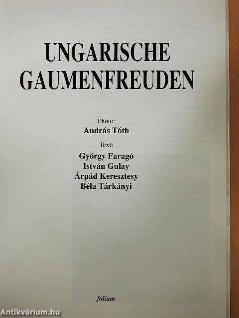 Ungarische Gaumenfreuden
