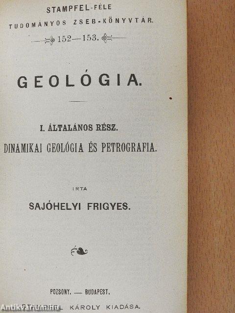 Geológia I.