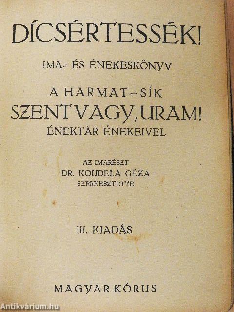 Dícsértessék!