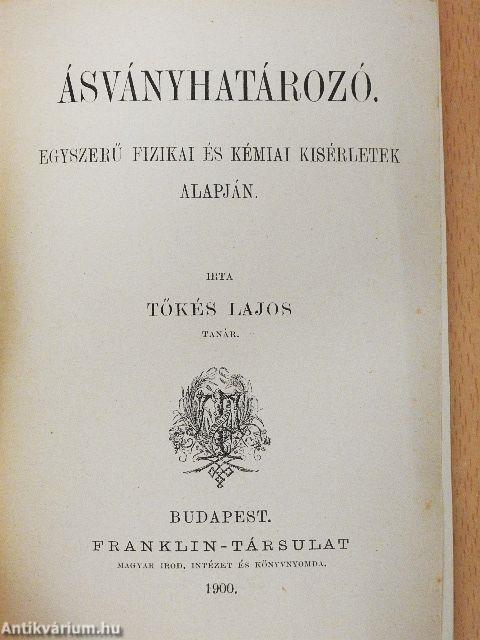 Ásványhatározó