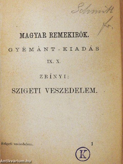 Szigeti veszedelem